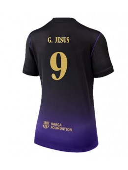 Ženski Nogometna dresi replika Barcelona Gabriel Jesus #9 Gostujoči 2026-27 Kratek rokav Ženski Nogometna dresi replika Barcelona Gabriel Jesus #9 Gostujoči 2026-27 Kratek rokav